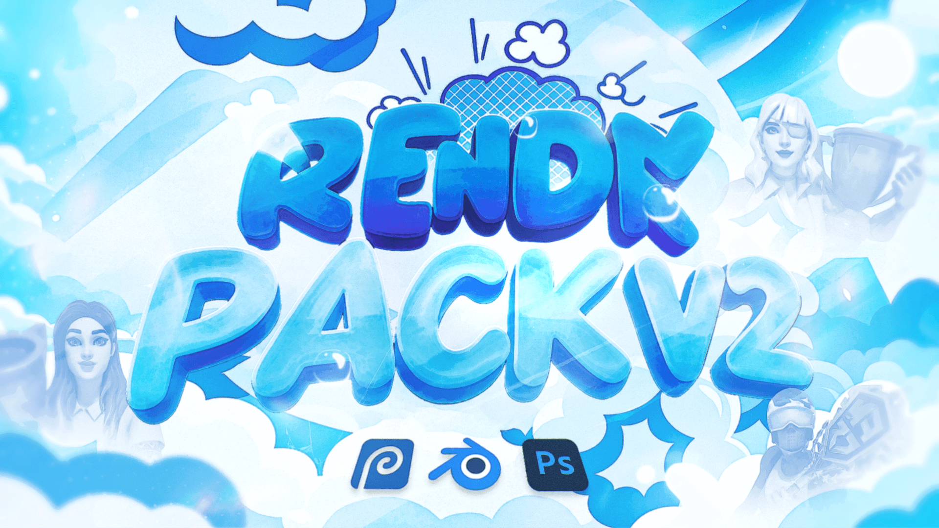 Mobastic Render Pack V2